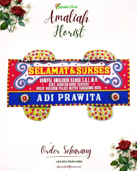 Papan Bunga Ucapan Selamat Cipinang Besar Utara