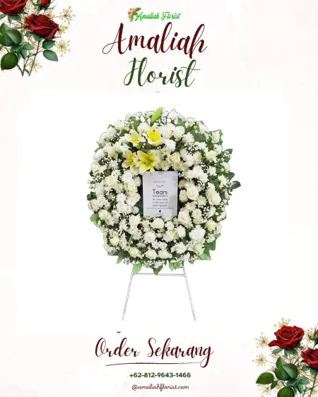 Krans Bunga Duka Cipinang Besar Utara